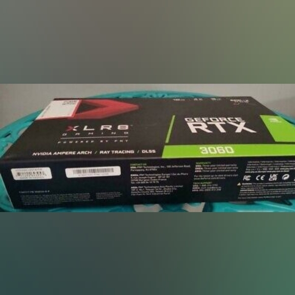♠️ PNY GeForce RTX 3060 XLR8 Gaming REVEL EPIC-X RGB Single Fan 12GB GDDR6 Card - Picture 5 of 6